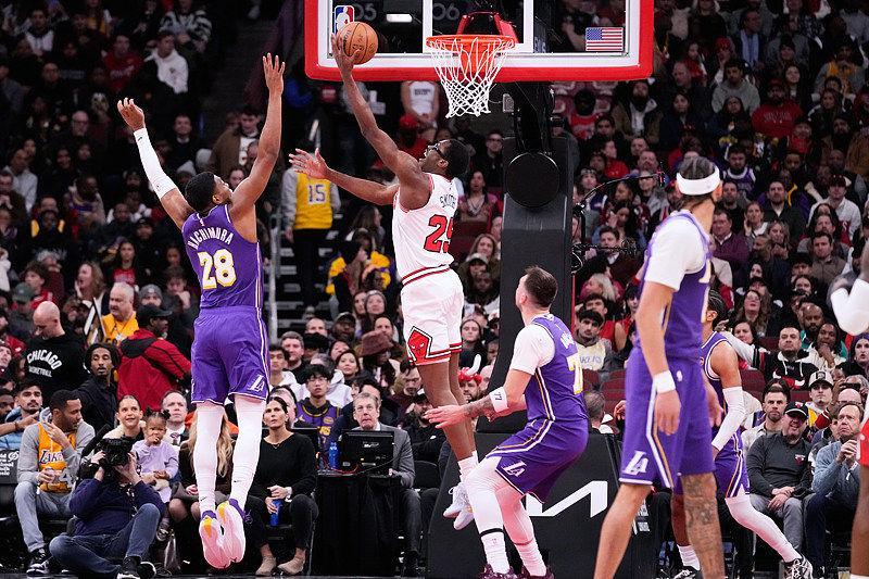 世界杯赛事直播平台下载-东契奇46+11 湖人129-118胜公牛